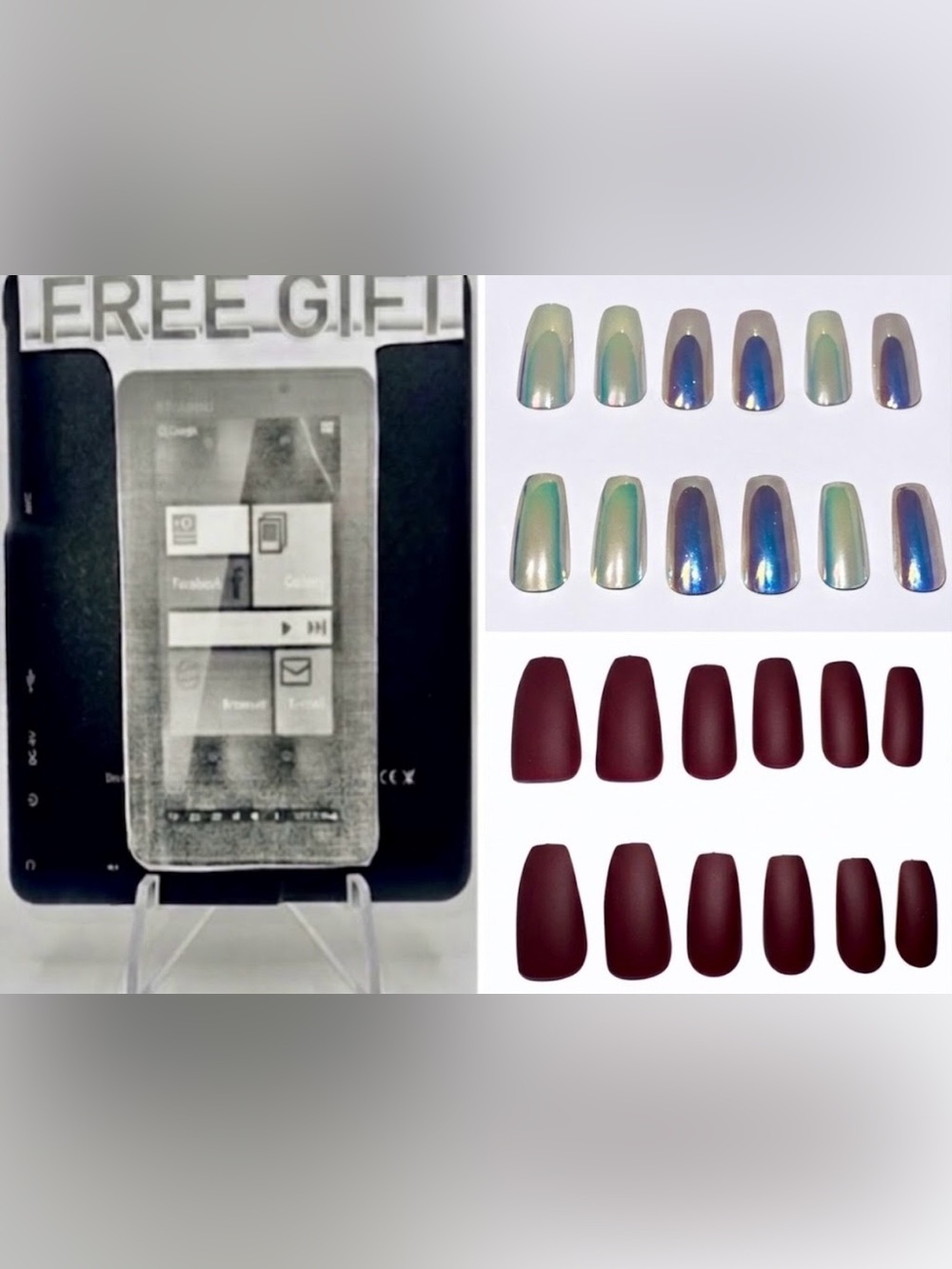 Look Beautiful 24pc press on nails